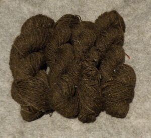 1 1/2 pounds of Bernese Mountain Dog yarn, 824 yards