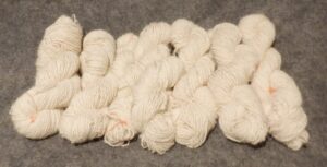 2 1/2 ponds of Kuvasz yarn, 1,102 yards